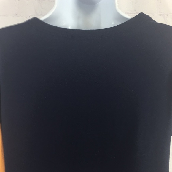 Gaze Cropped Long Sleeve Blocked Color Top Size L - Picture 4 of 7